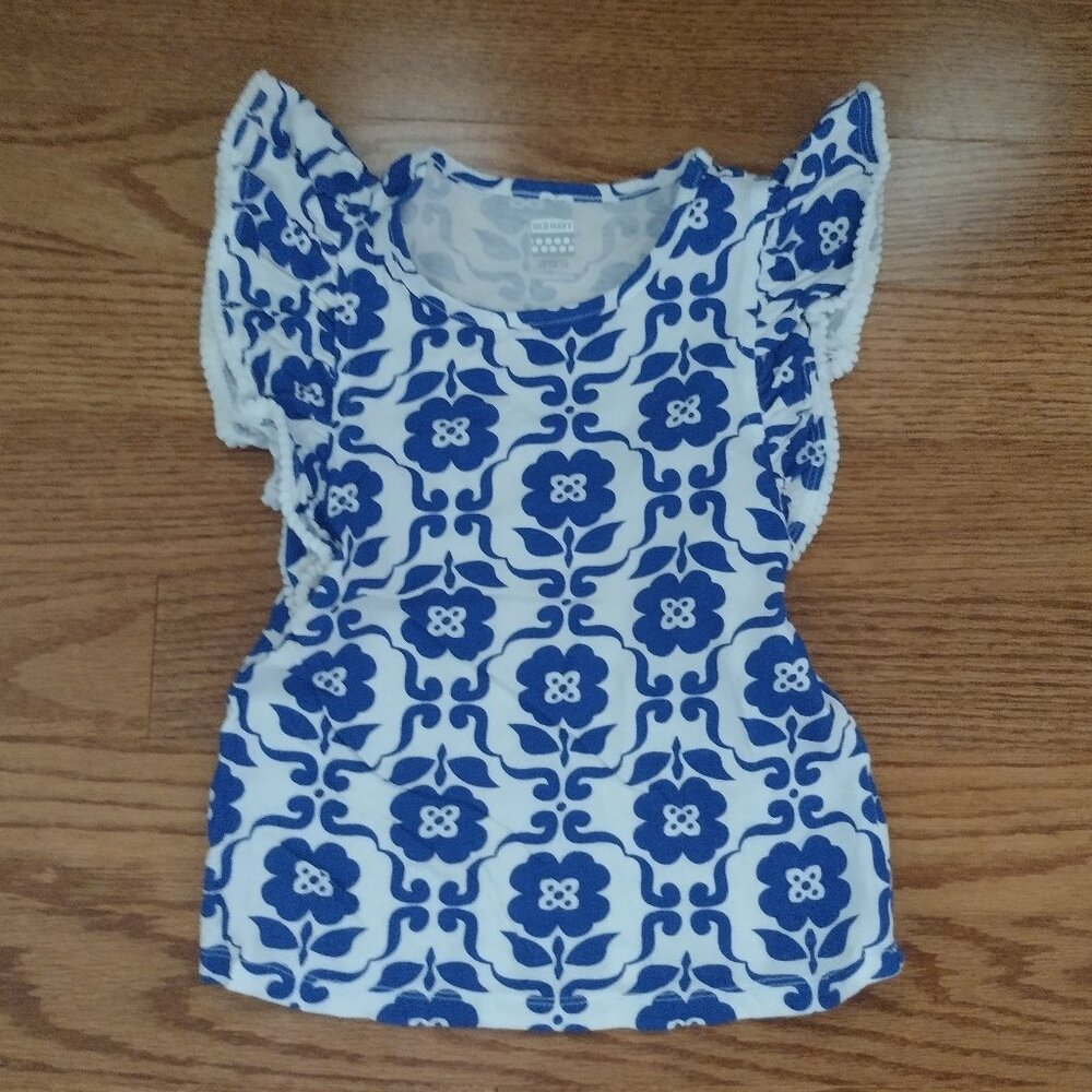 5T | Ruffled Tank Blouse | Old Navy